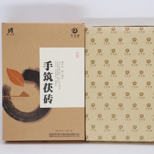 Herstellung von Hand Hunan Anhua Schwarztee Gesundheits-Tee